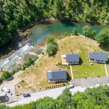 Riverside Stari Malni Kolpa Alpesi faház *