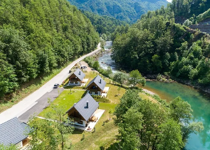 Riverside Stari Malni Kolpa Dağ evi